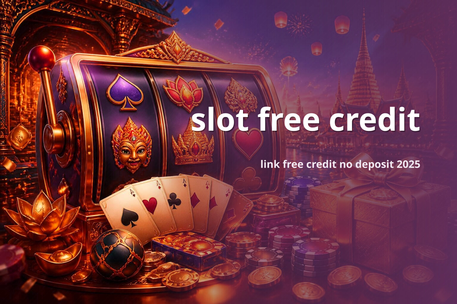 slot free credit - online gaming promotions