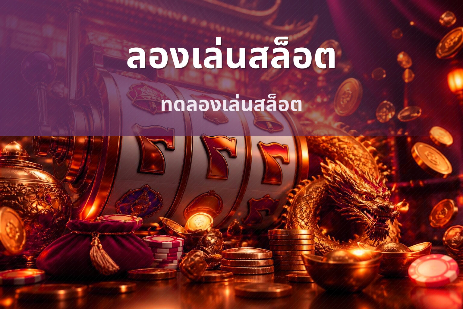 ลองเล่นสล็อต ทดลองเล่นสล็อต
