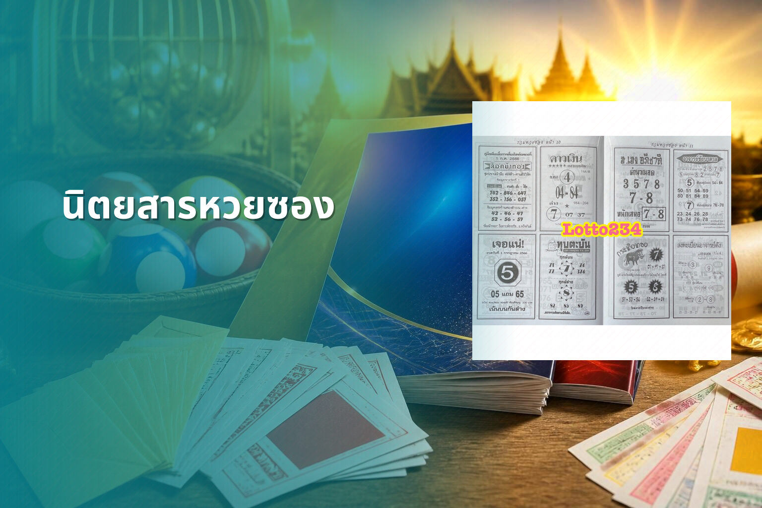 นิตยสารหวยซอง - lottery magazine