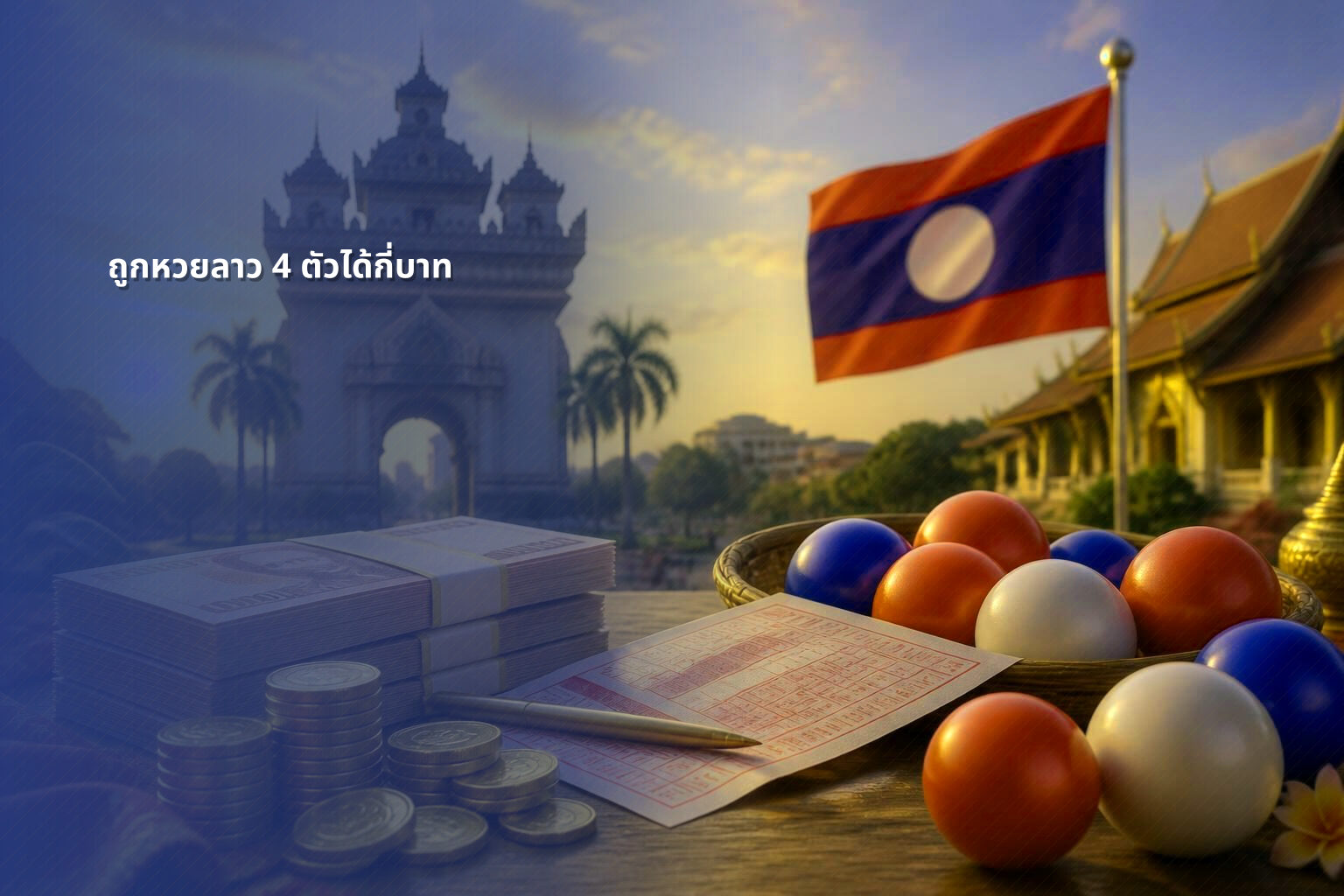 ถูกหวยลาว 4 ตัวได้กี่บาท - หวยลาว