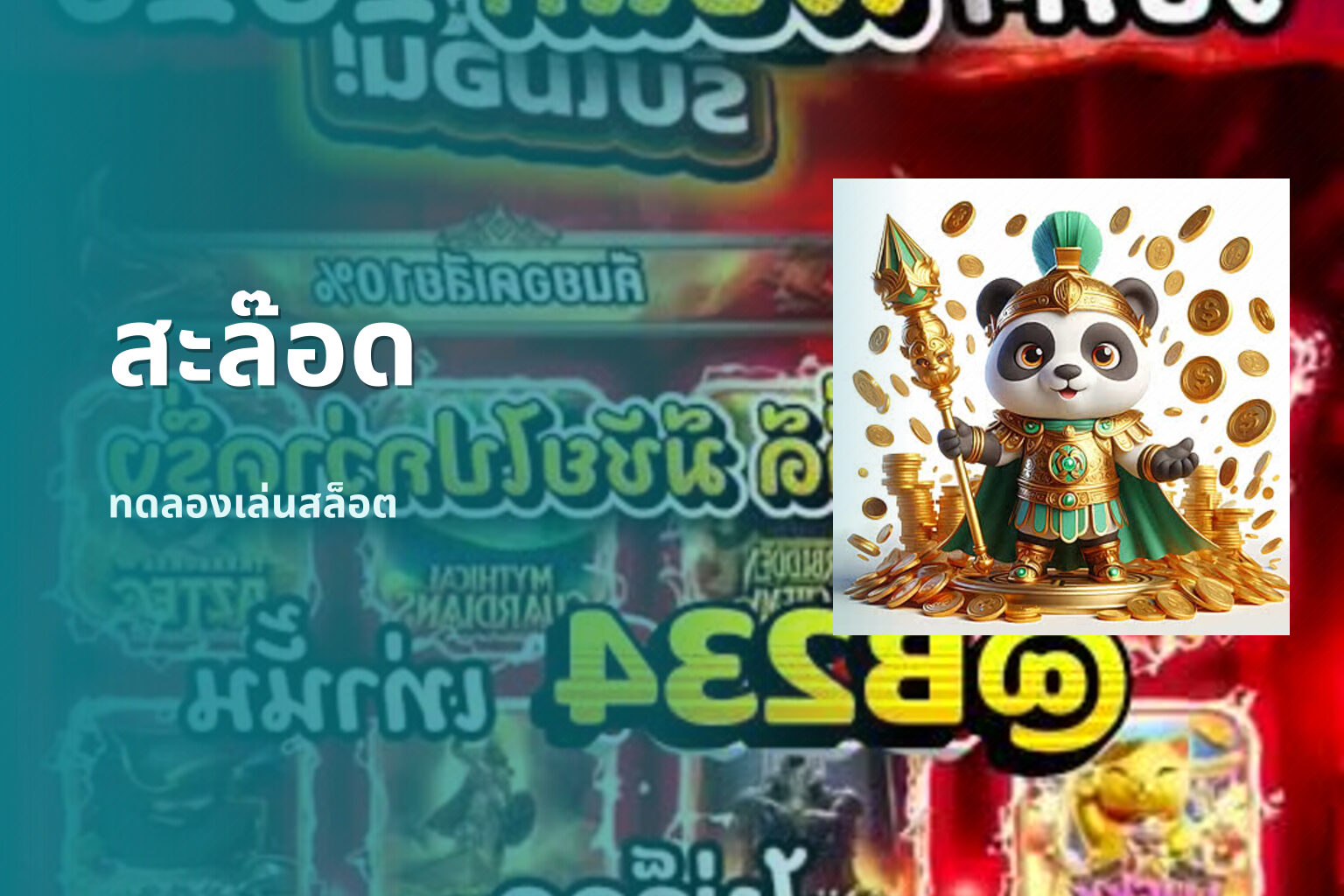 สะล๊อด ทดลองเล่นสล็อต