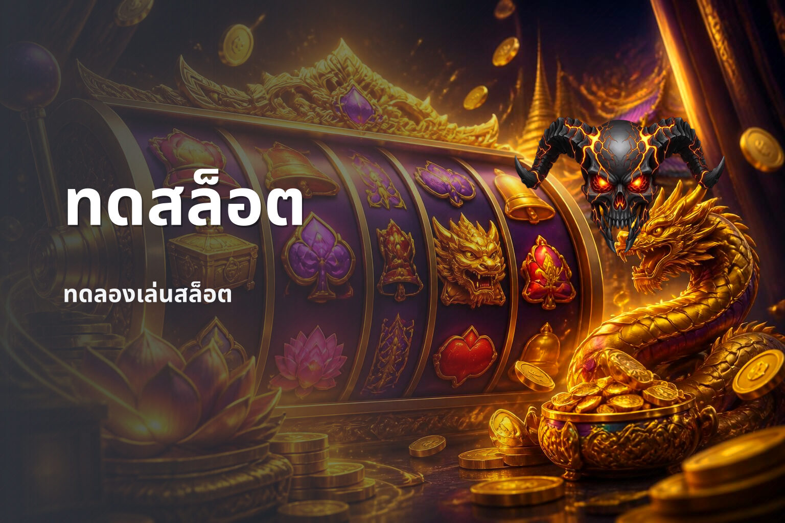 ทดสล็อต ทดลองเล่นสล็อต