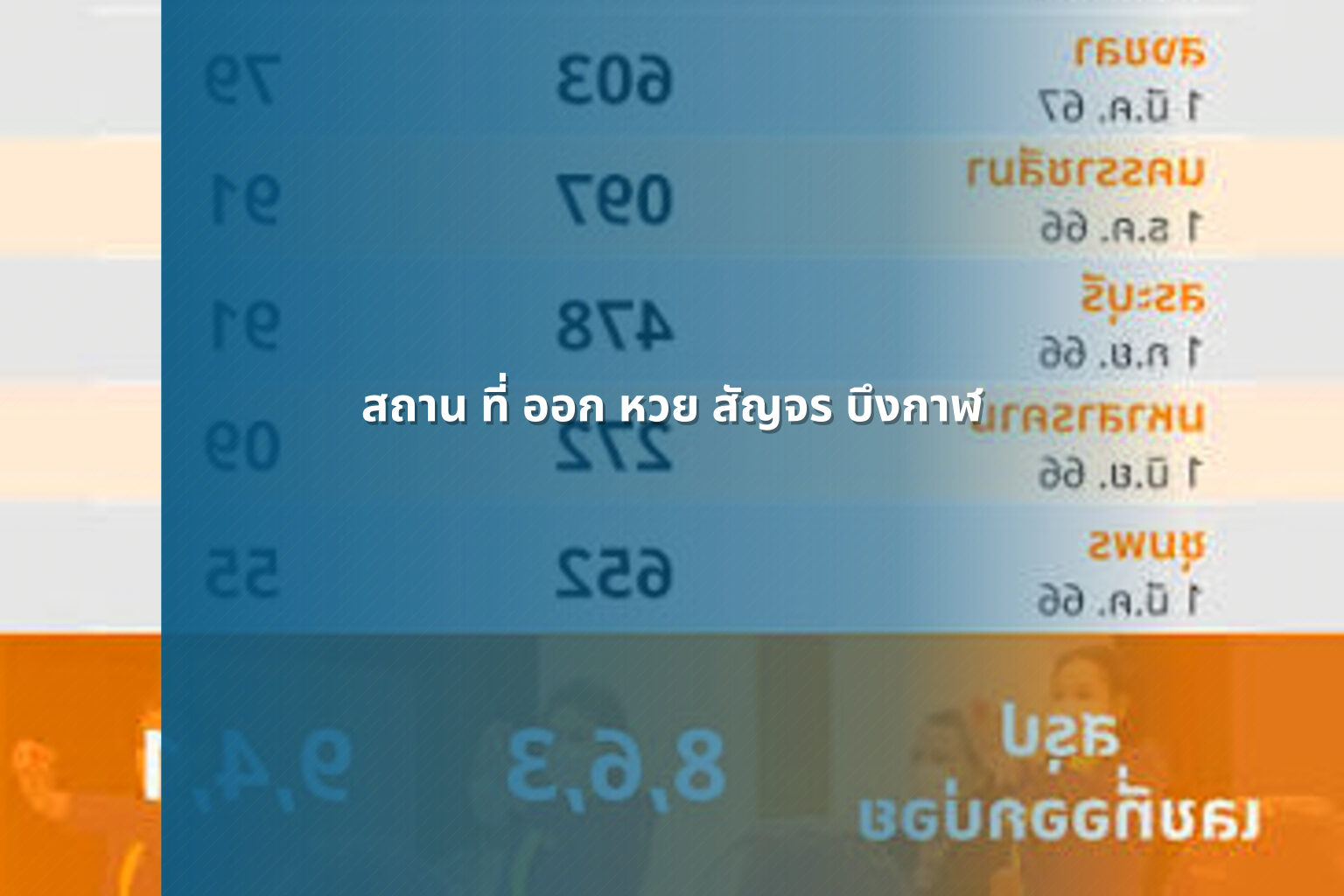 สถาน ที่ ออก หวย สัญจร บึงกาฬ - หวยสัญจร
