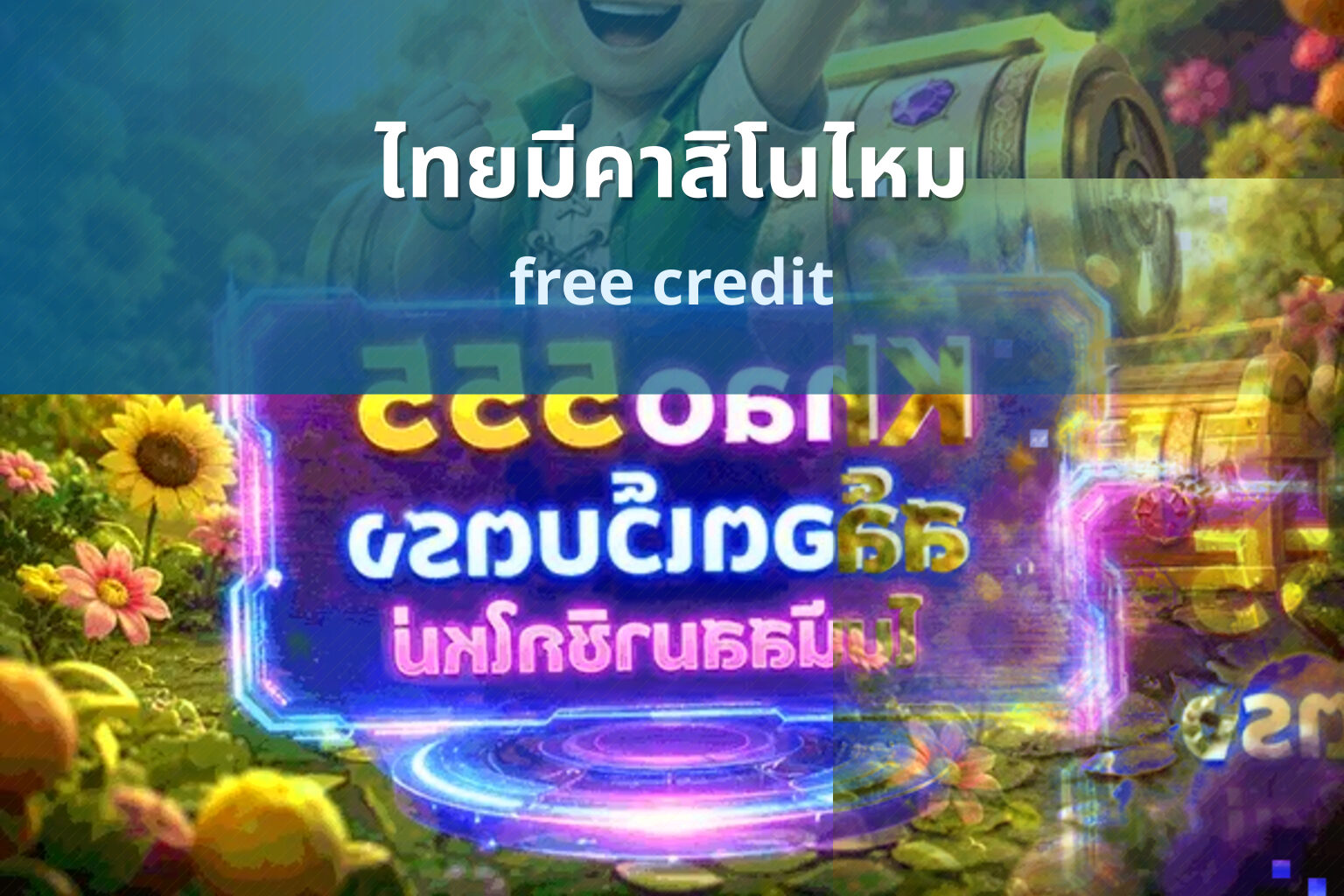 ไทยมีคาสิโนไหม free credit