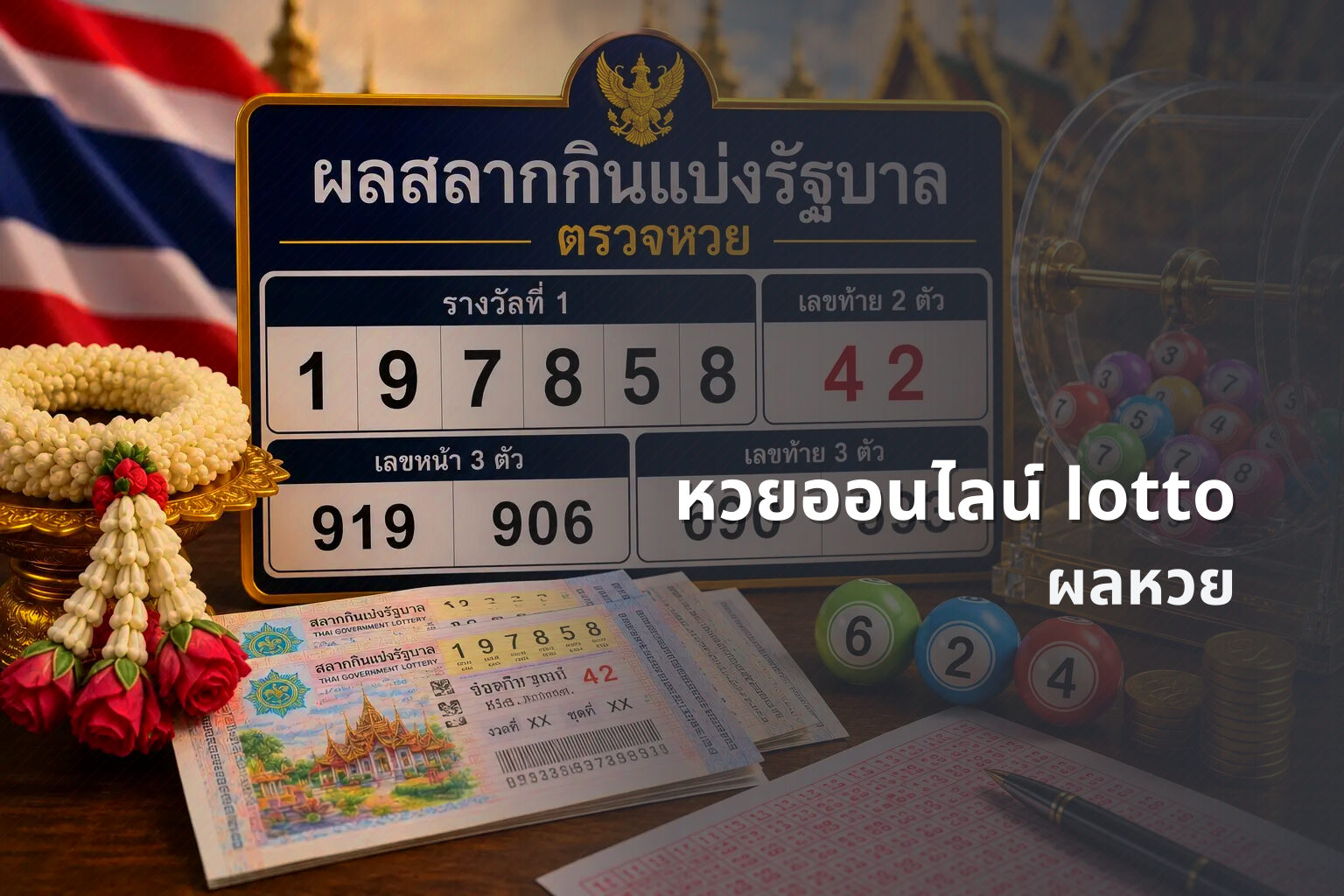 หวยออนไลน์ lotto - online lottery