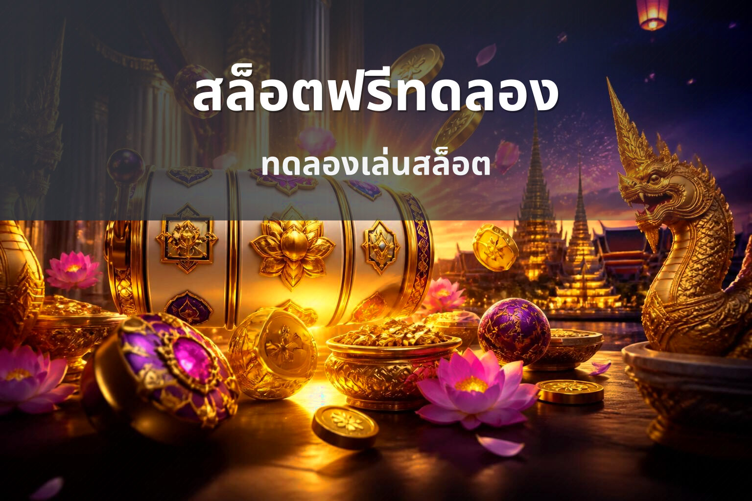 สล็อตฟรีทดลอง ทดลองเล่นสล็อต