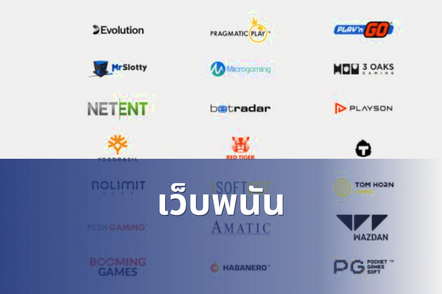 เว็บพนัน - online gambling