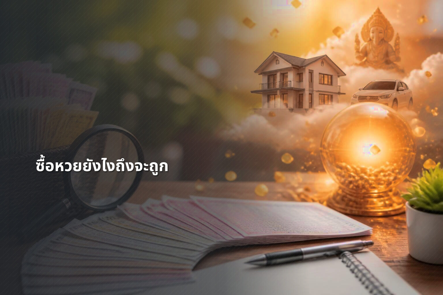 ซื้อหวยยังไงถึงจะถูก - how to win the lottery