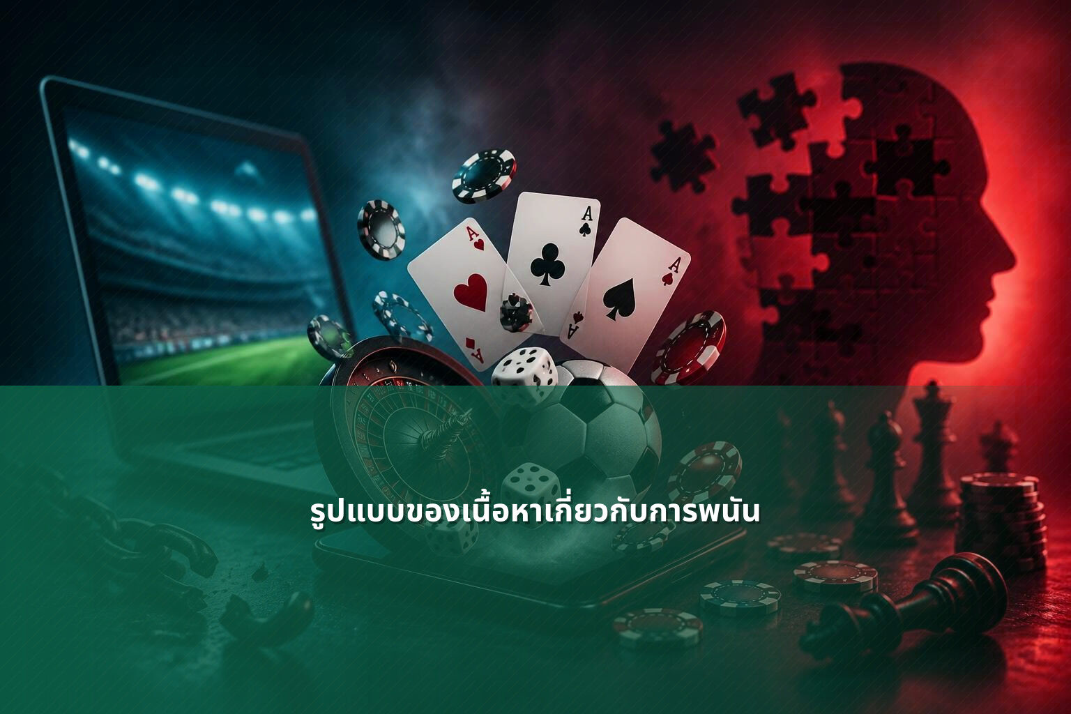 รูปแบบของเนื้อหาเกี่ยวกับการพนัน - การพนัน