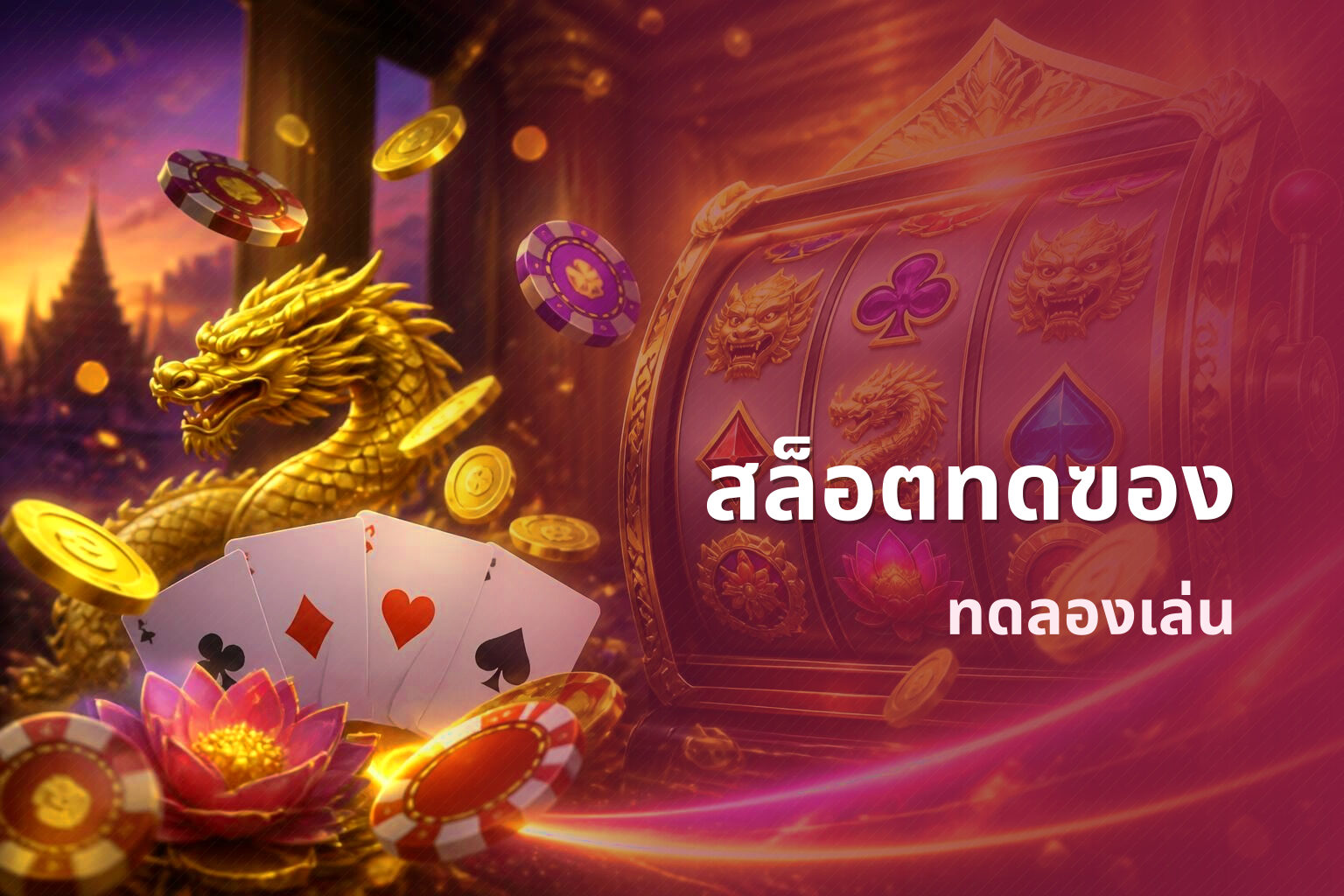สล็อตทดฃอง ทดลองเล่น