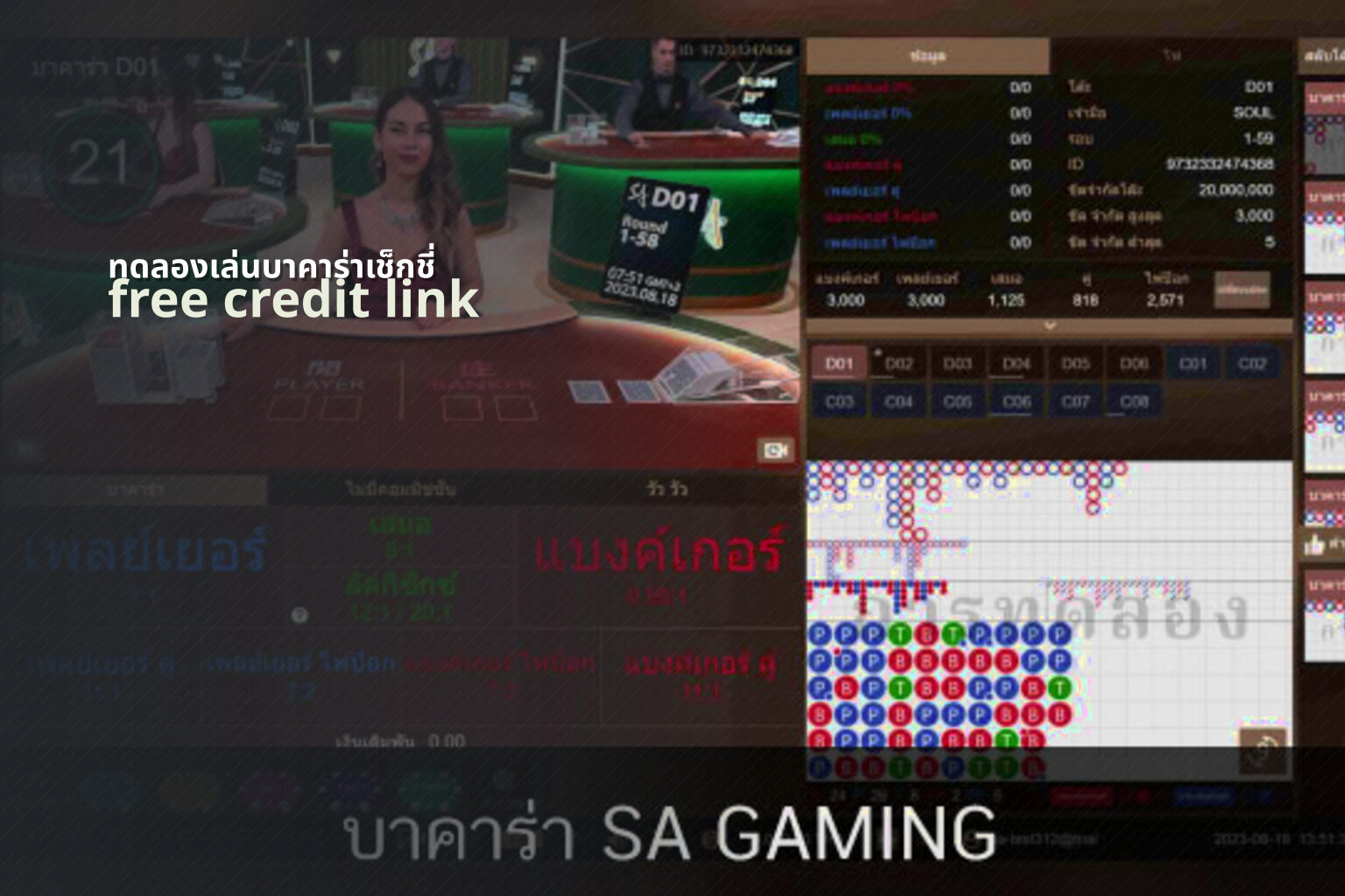 ทดลองเล่นบาคาร่าเช็กชี่ - gaming trial