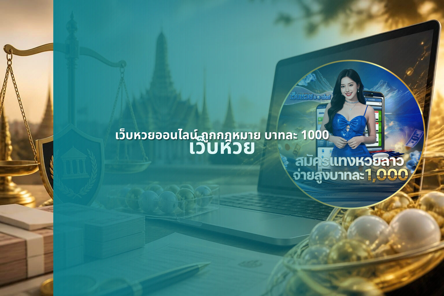 เว็บหวยออนไลน์ ถูกกฎหมาย บาทละ 1000 - online lottery