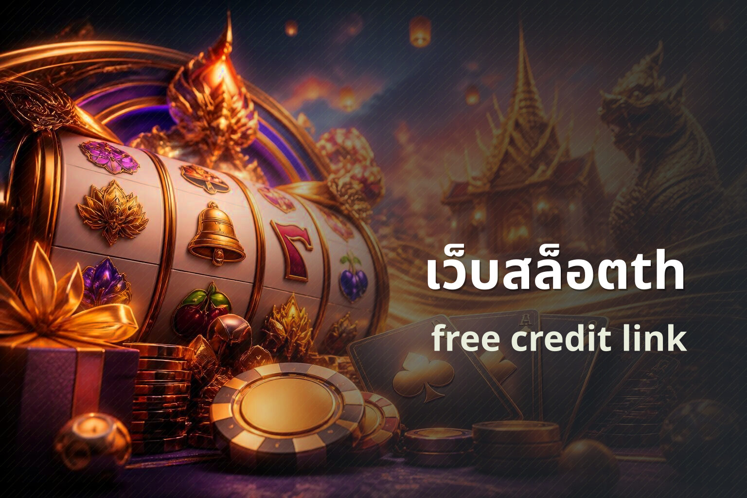 เว็บสล็อตth - thai slot website