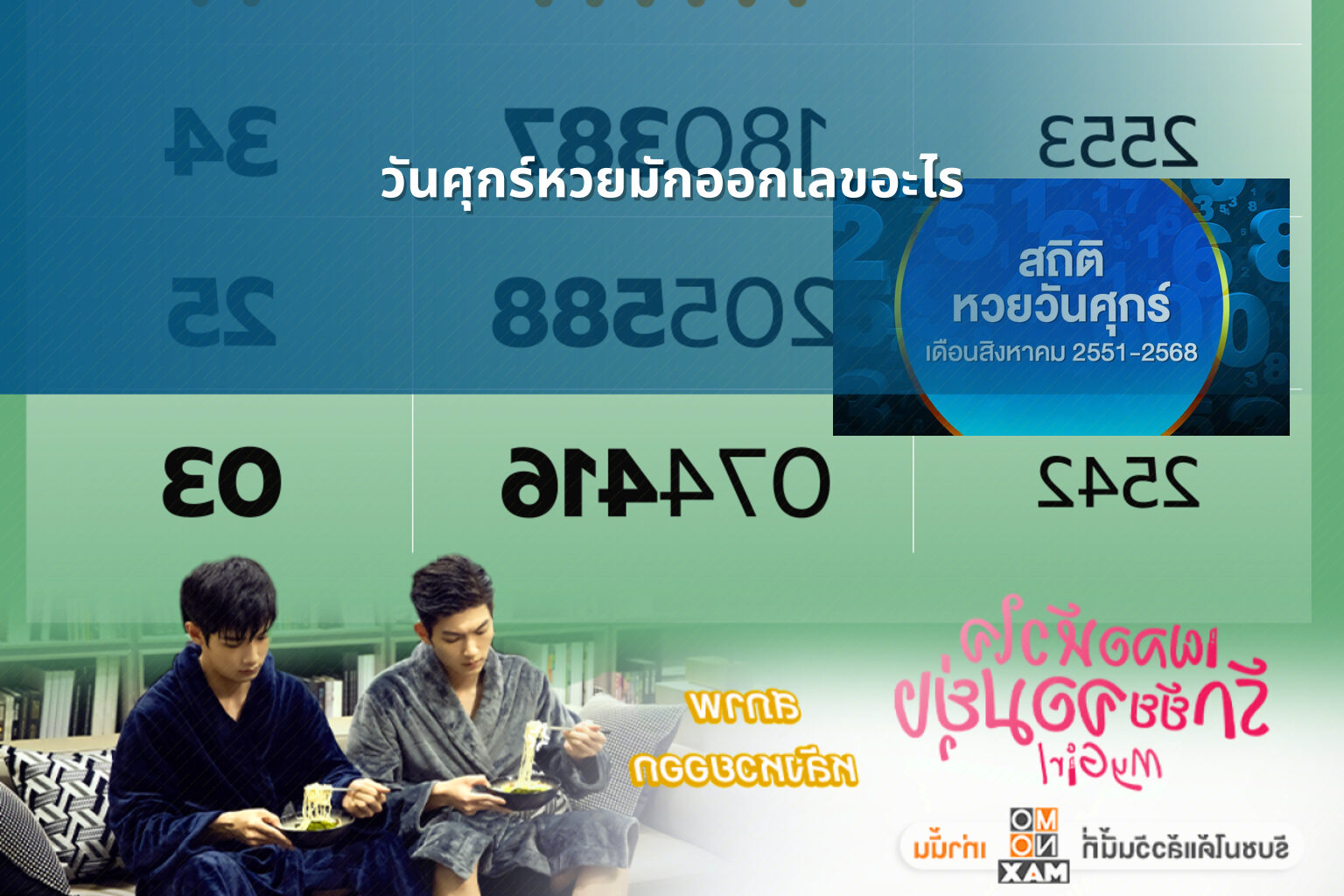 วันศุกร์หวยมักออกเลขอะไร - หวย