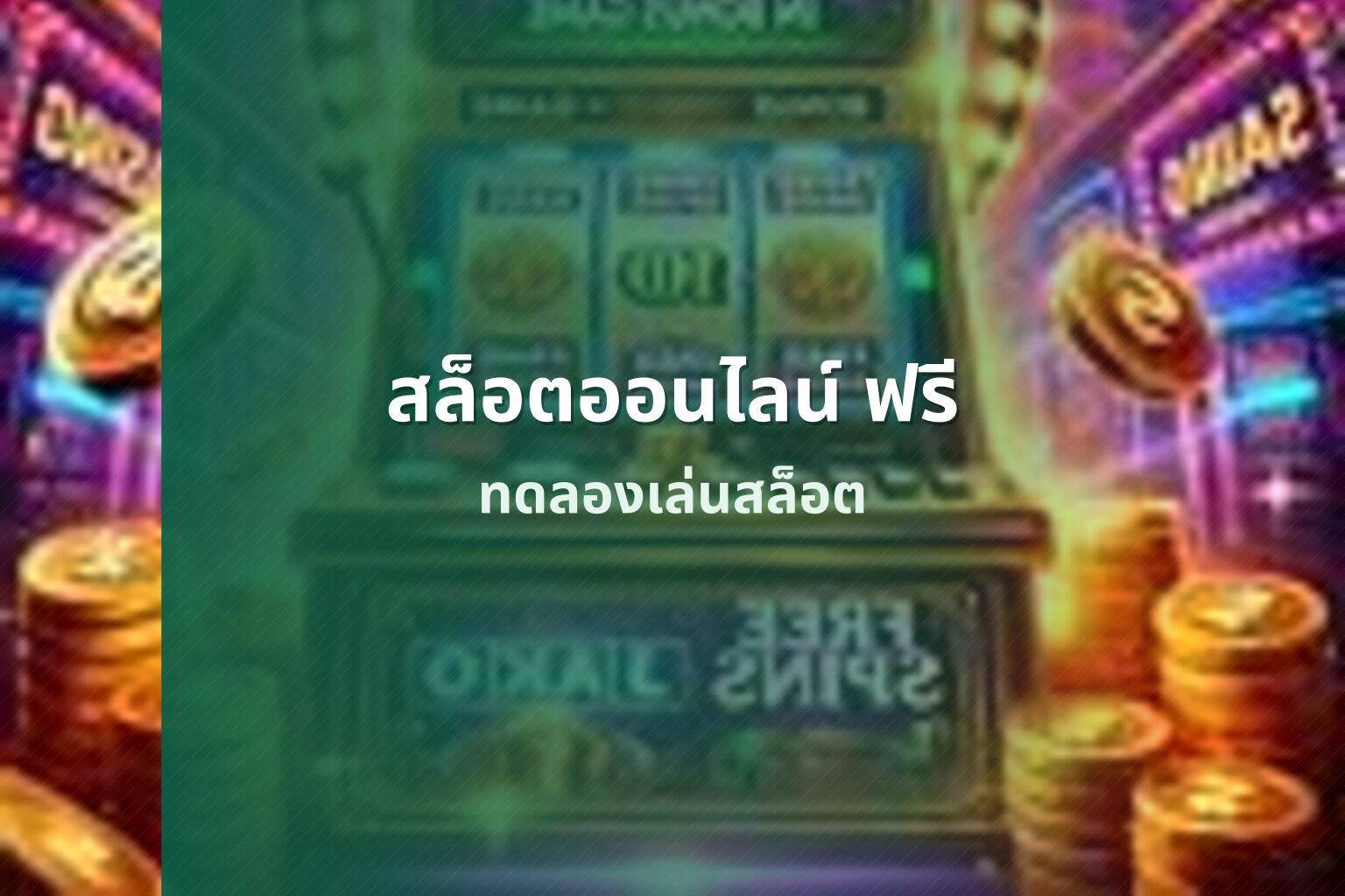 สล็อตออนไลน์ ฟรี - slot games