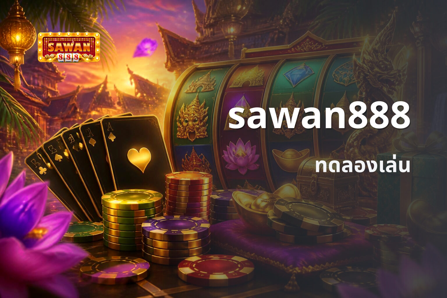 sawan888 ทดลองเล่น
