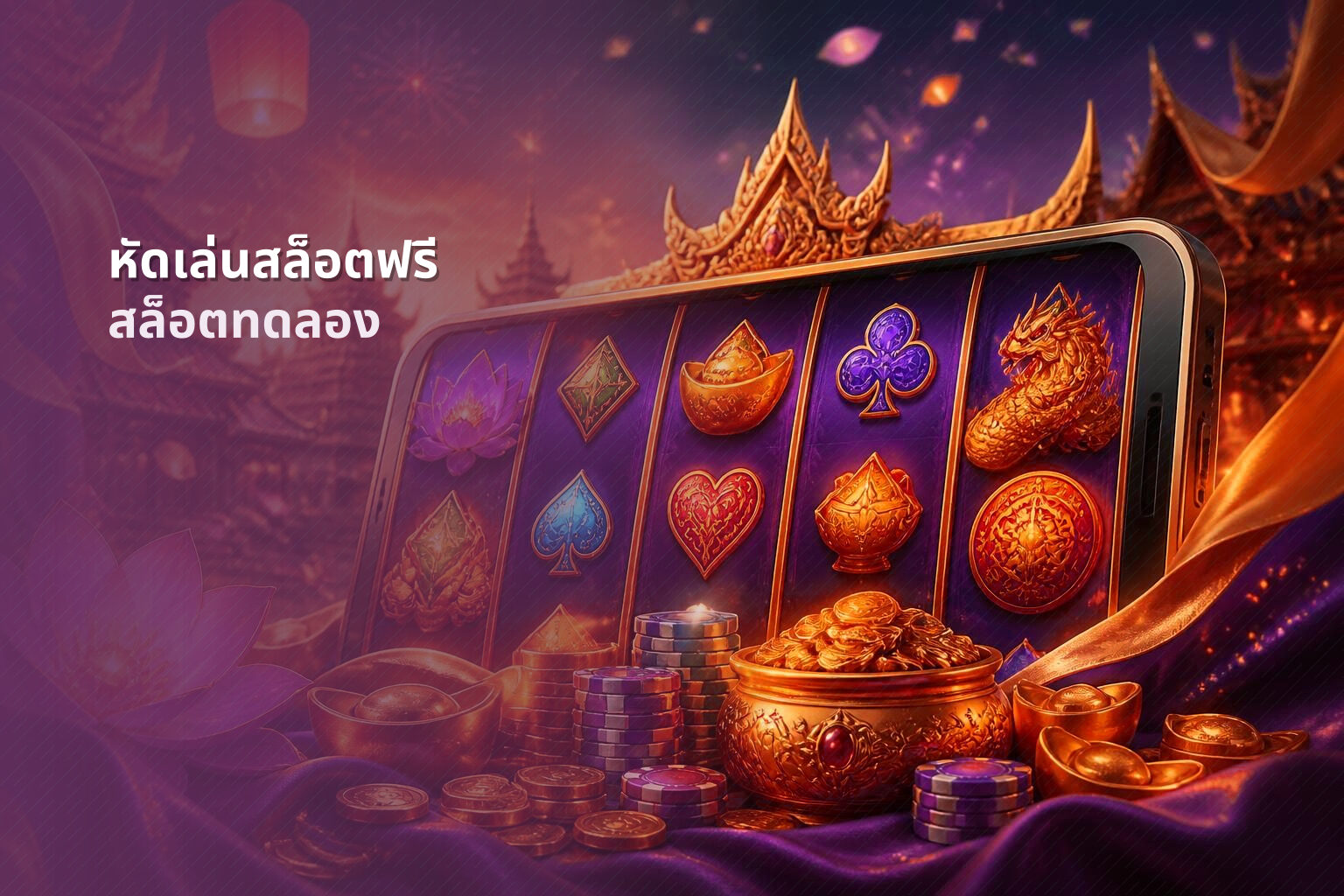 หัดเล่นสล็อตฟรี สล็อตทดลอง