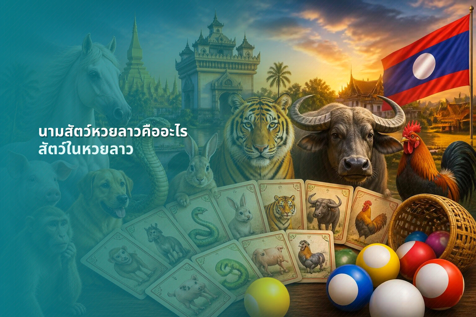 นามสัตว์หวยลาวคืออะไร สัตว์ในหวยลาว