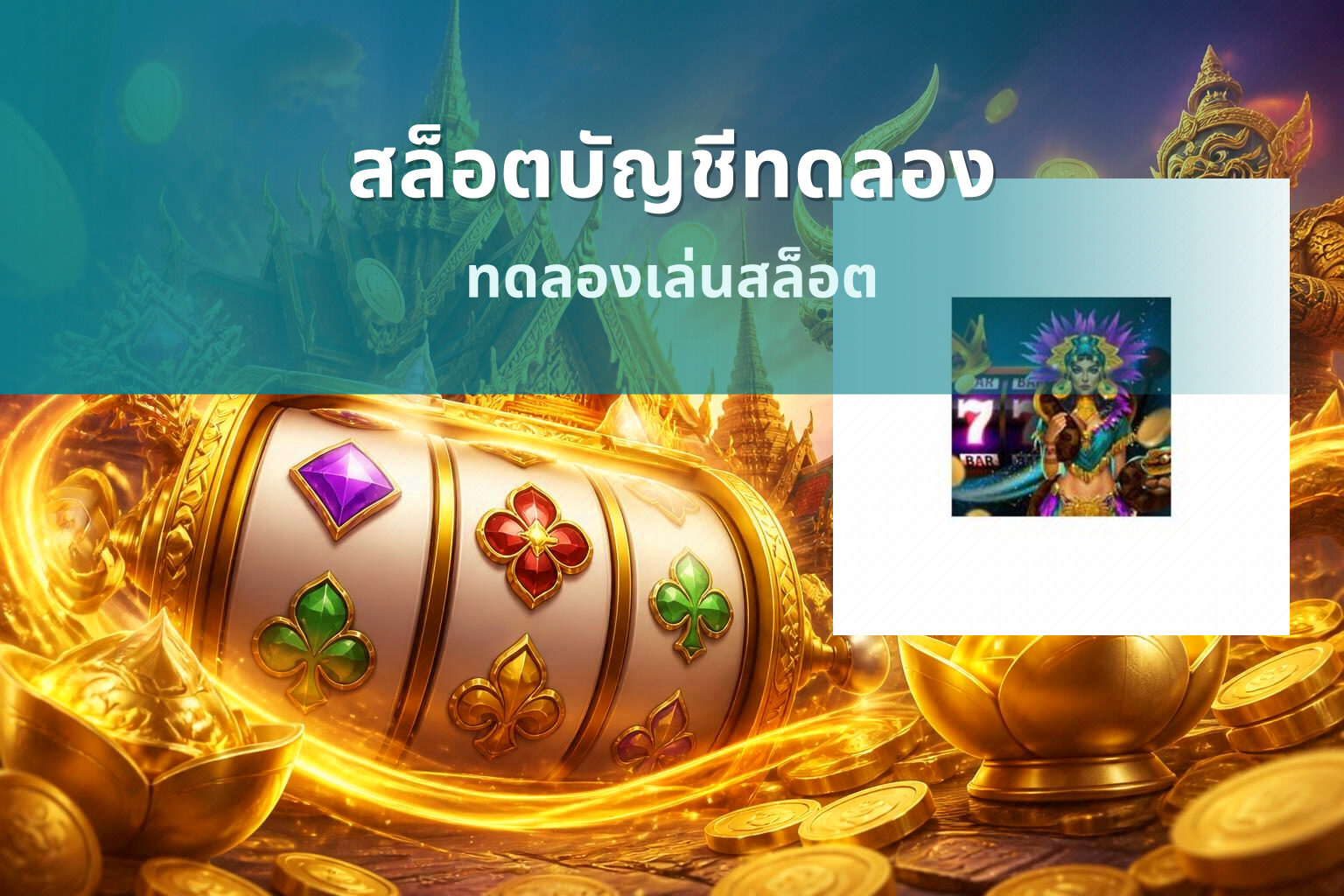 สล็อตบัญชีทดลอง - online gaming platform