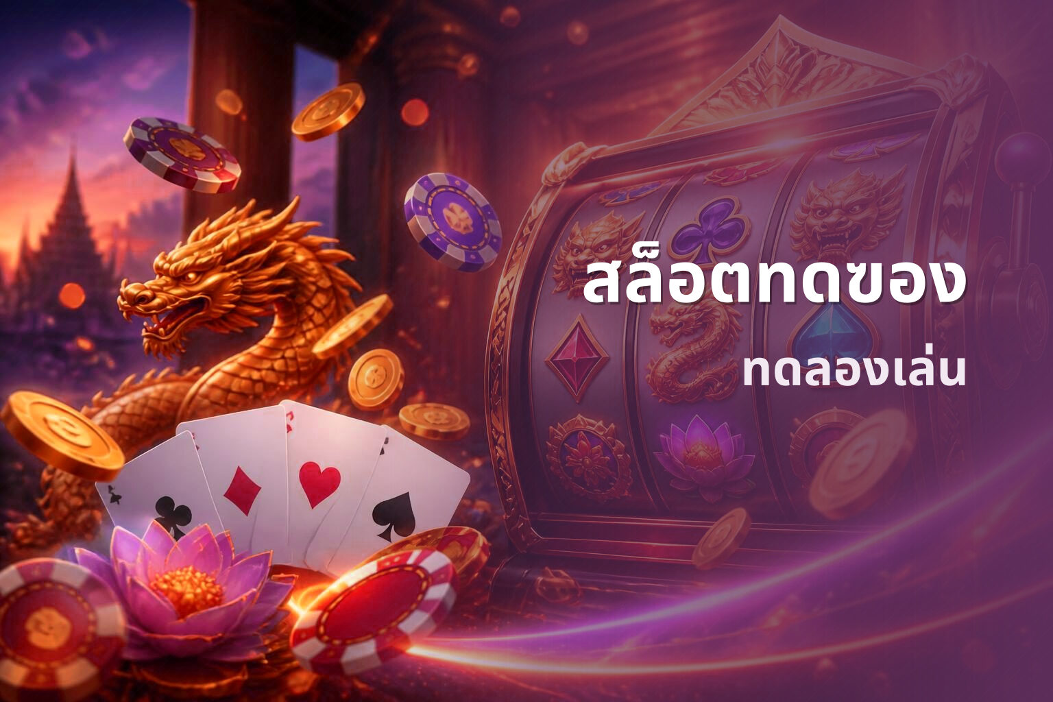 สล็อตทดฃอง ทดลองเล่น