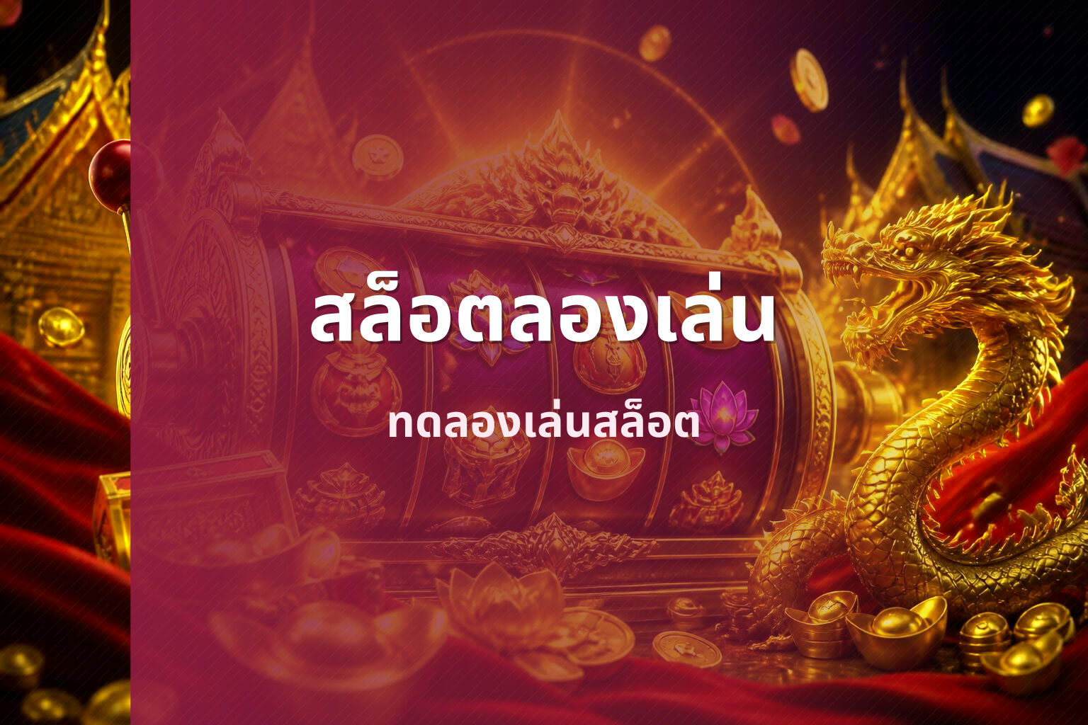 สล็อตลองเล่น ทดลองเล่นสล็อต