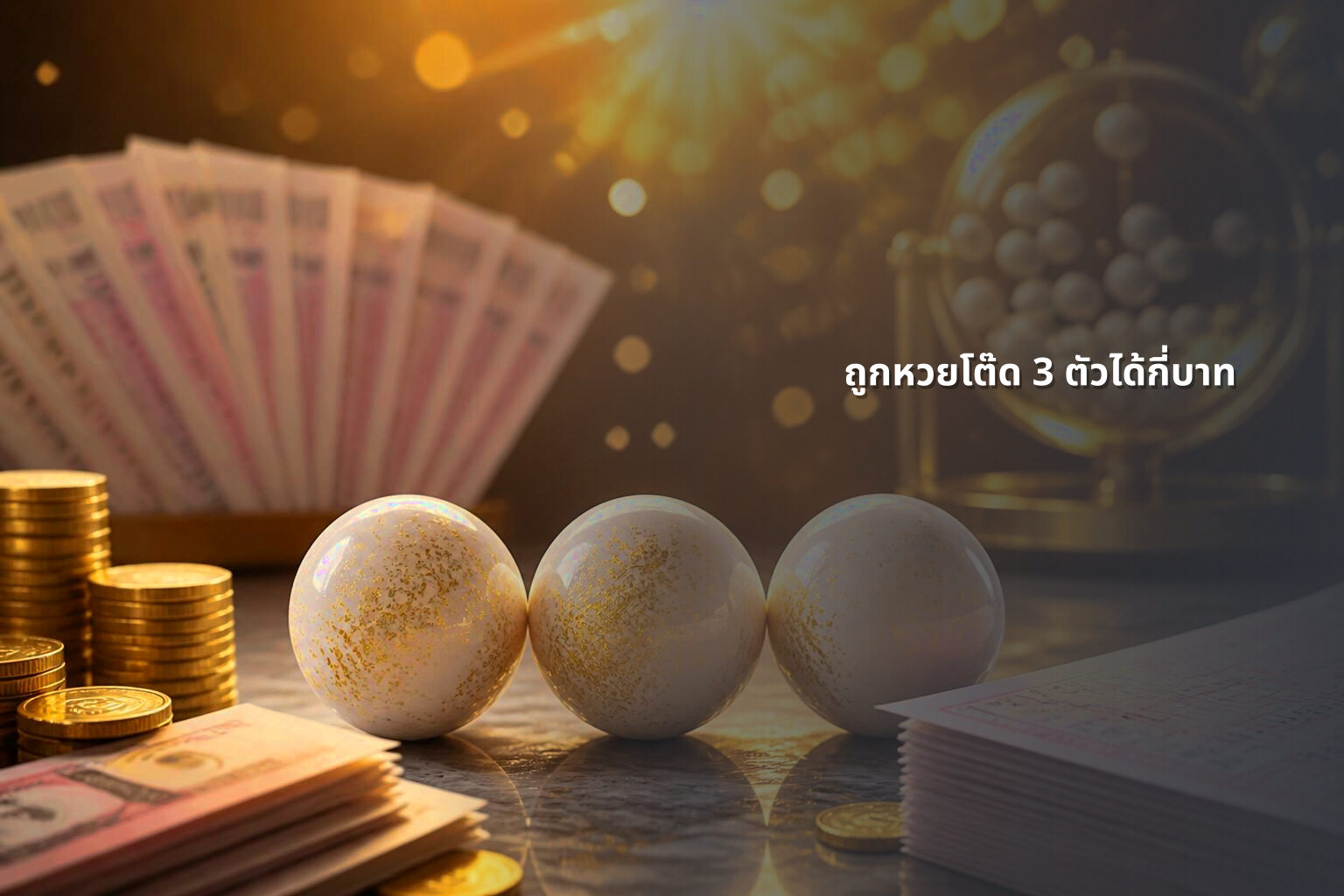 ถูกหวยโต๊ด 3 ตัวได้กี่บาท - lottery winnings