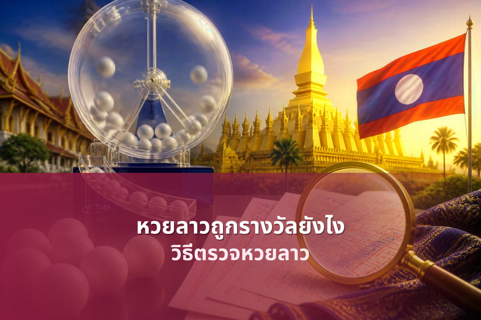 หวยลาวถูกรางวัลยังไง - หวยลาว