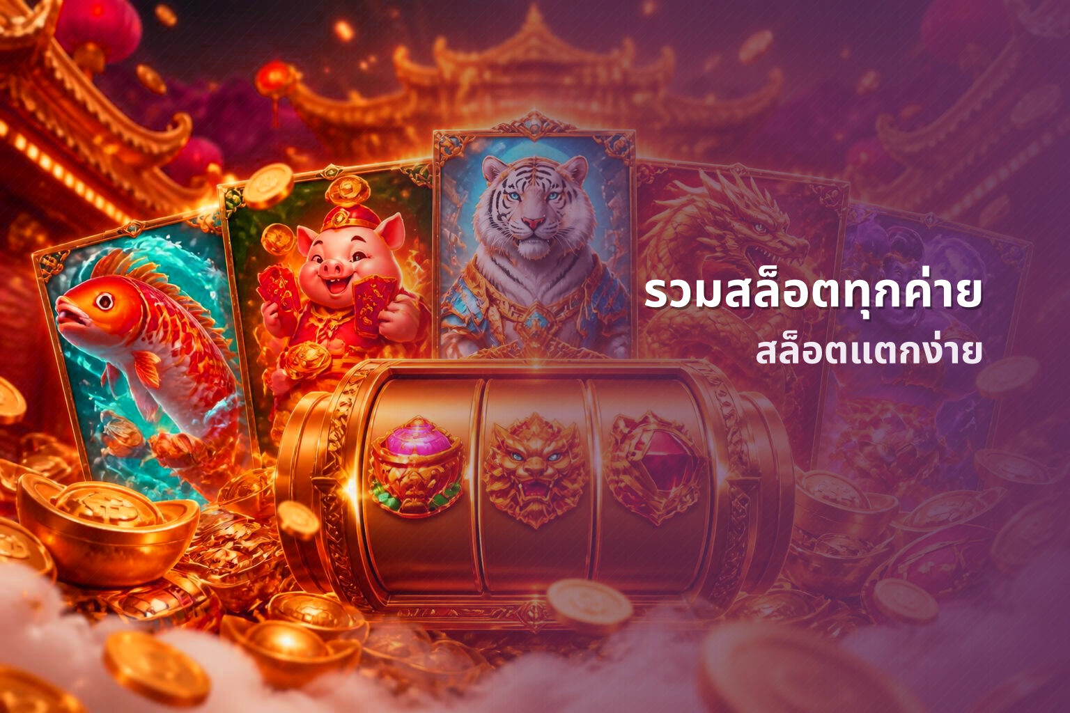 รวมสล็อตทุกค่าย - slot games