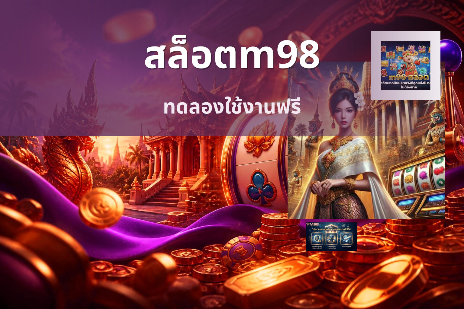 สล็อตm98 ทดลองใช้งานฟรี