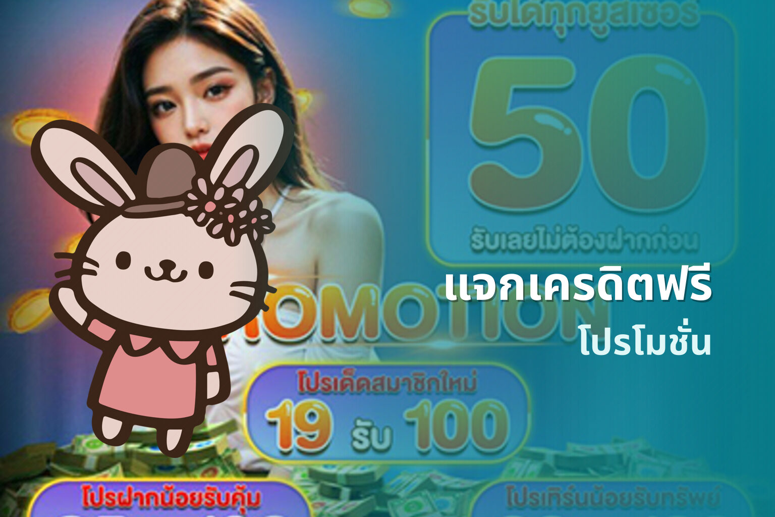 แจกเครดิตฟรี - promotions