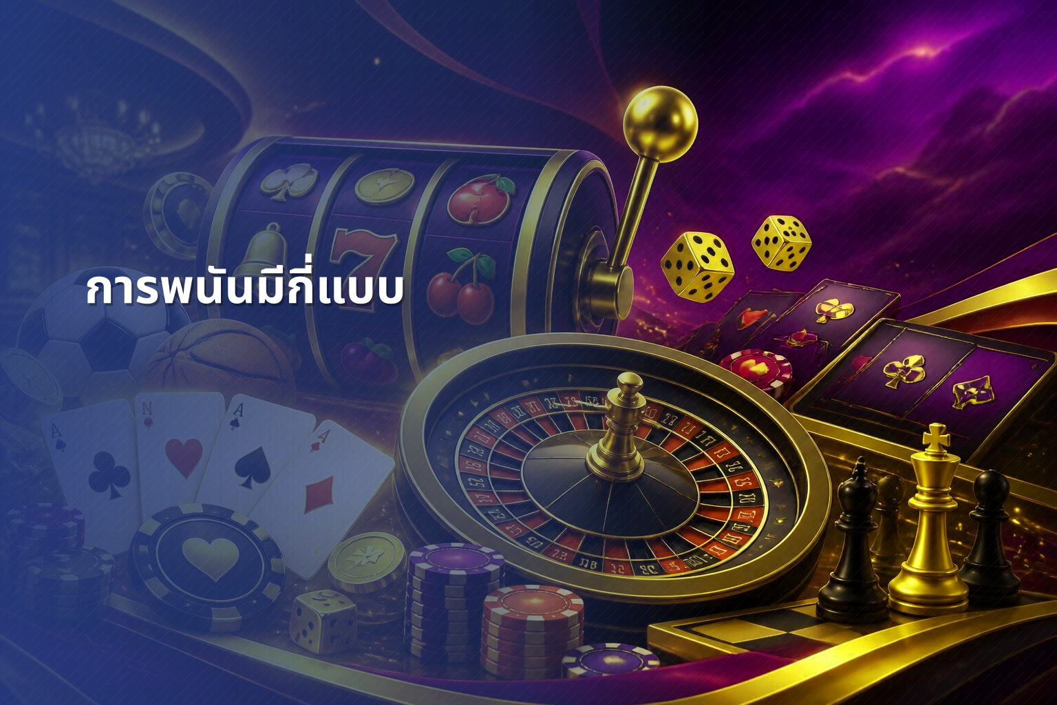 การพนันมีกี่แบบ - การพนัน