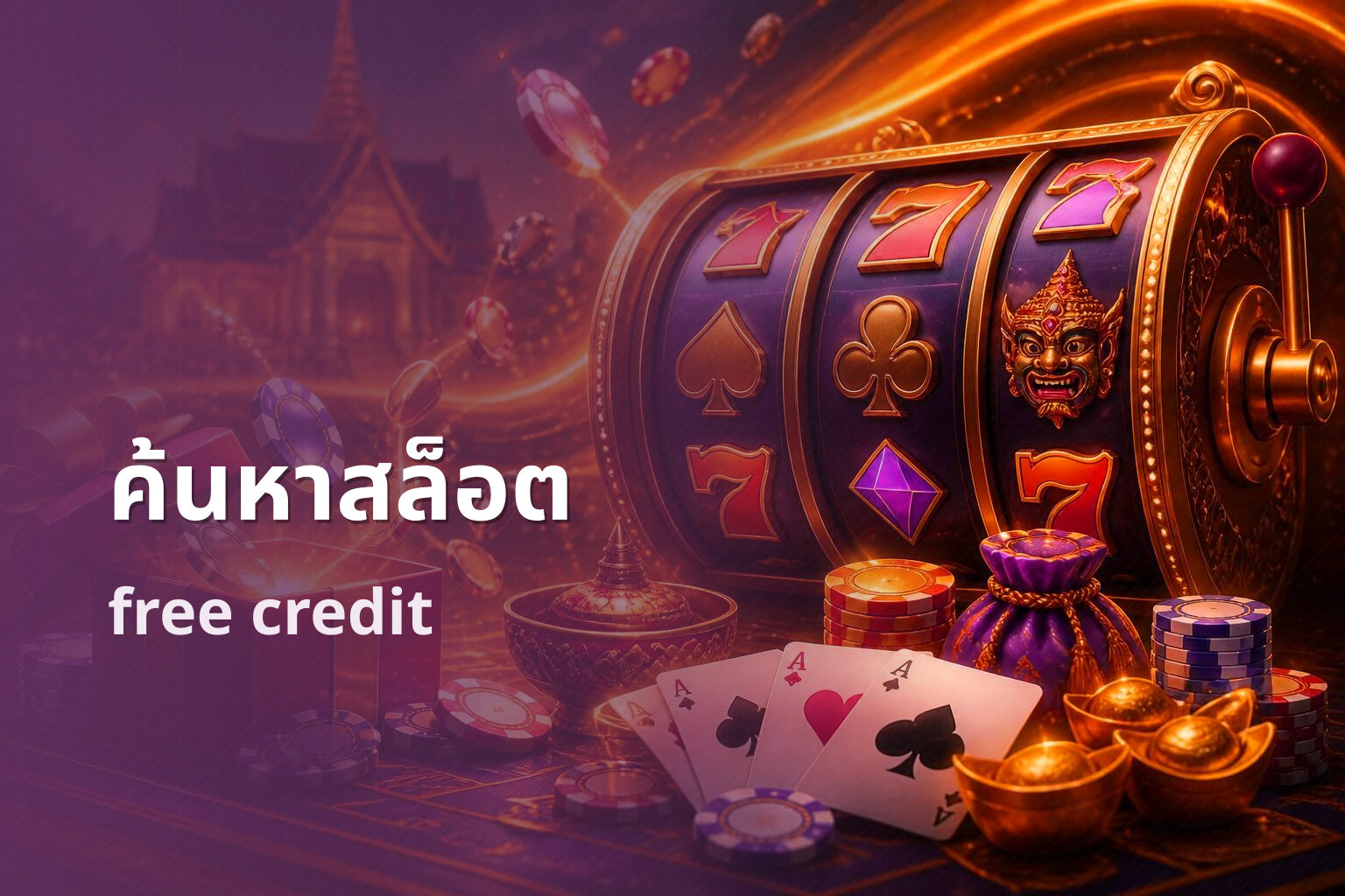 ค้นหาสล็อต free credit