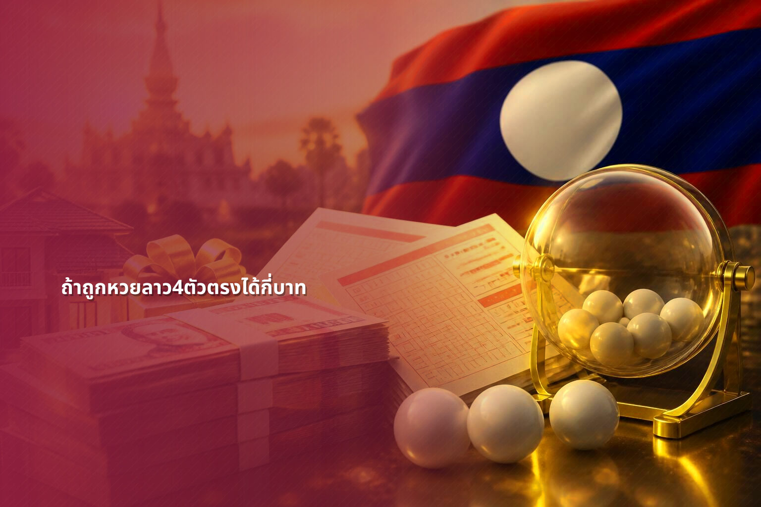 ถ้าถูกหวยลาว4ตัวตรงได้กี่บาท - lottery winnings