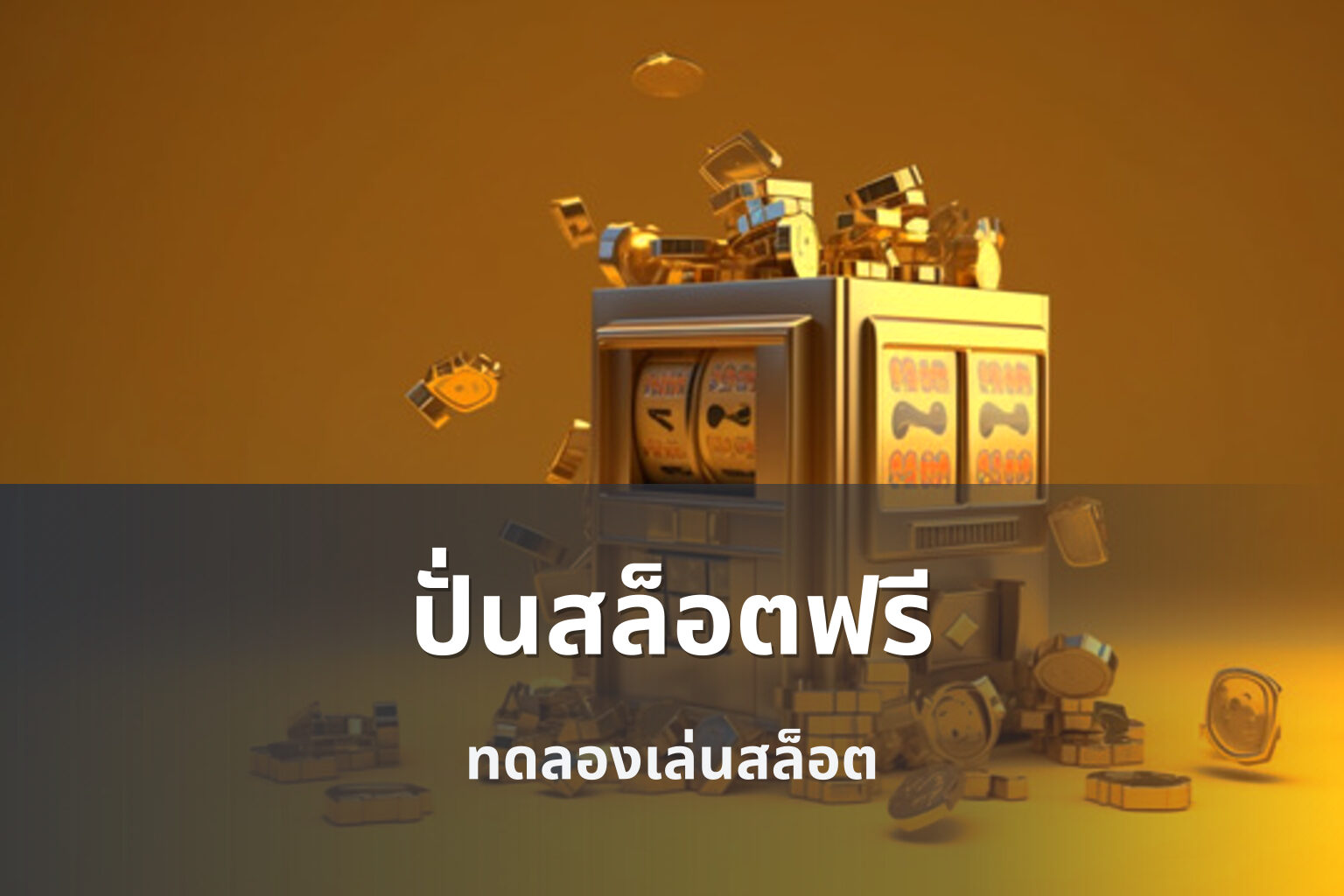 ปั่นสล็อตฟรี ทดลองเล่นสล็อต