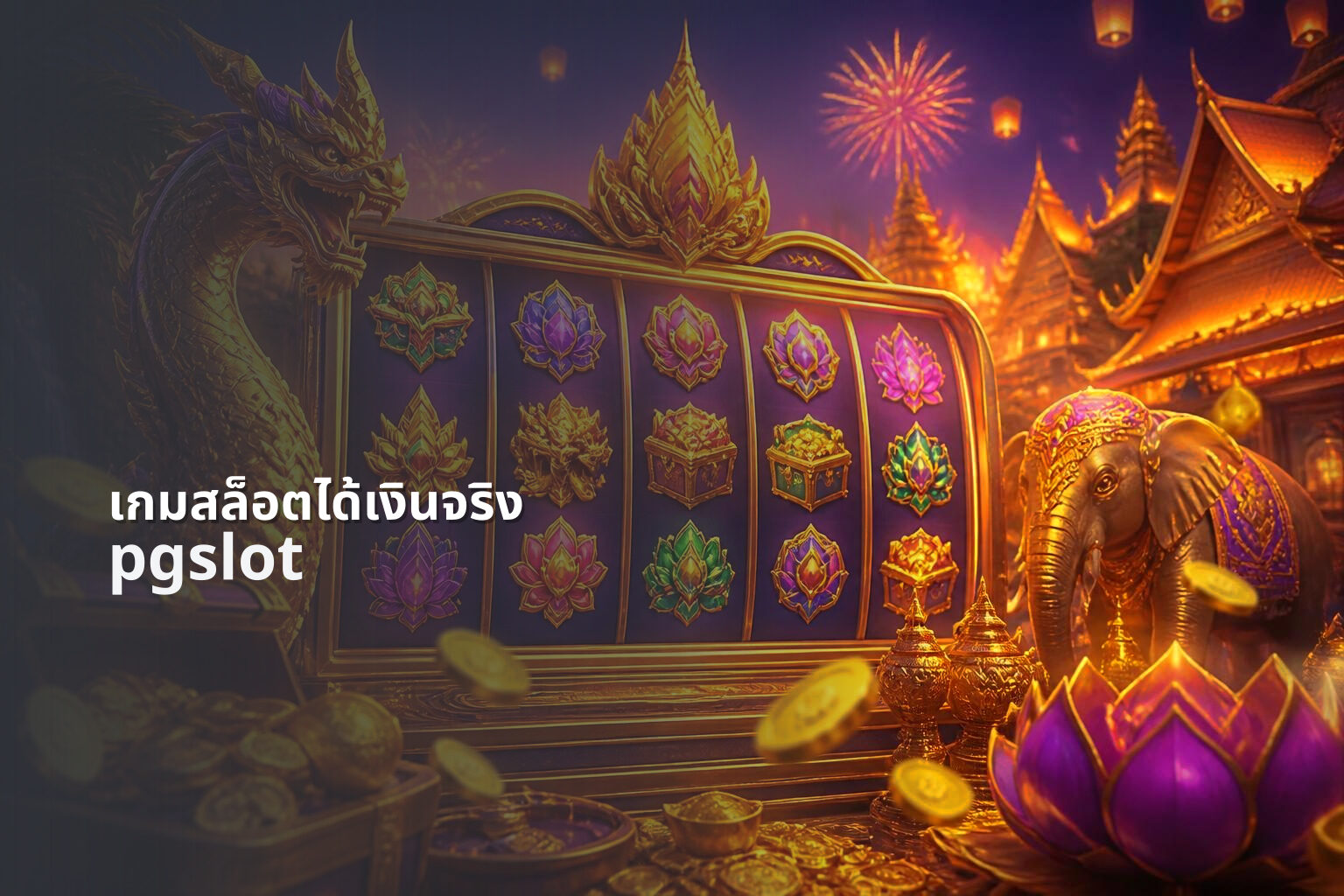 เกมสล็อตได้เงินจริง pgslot