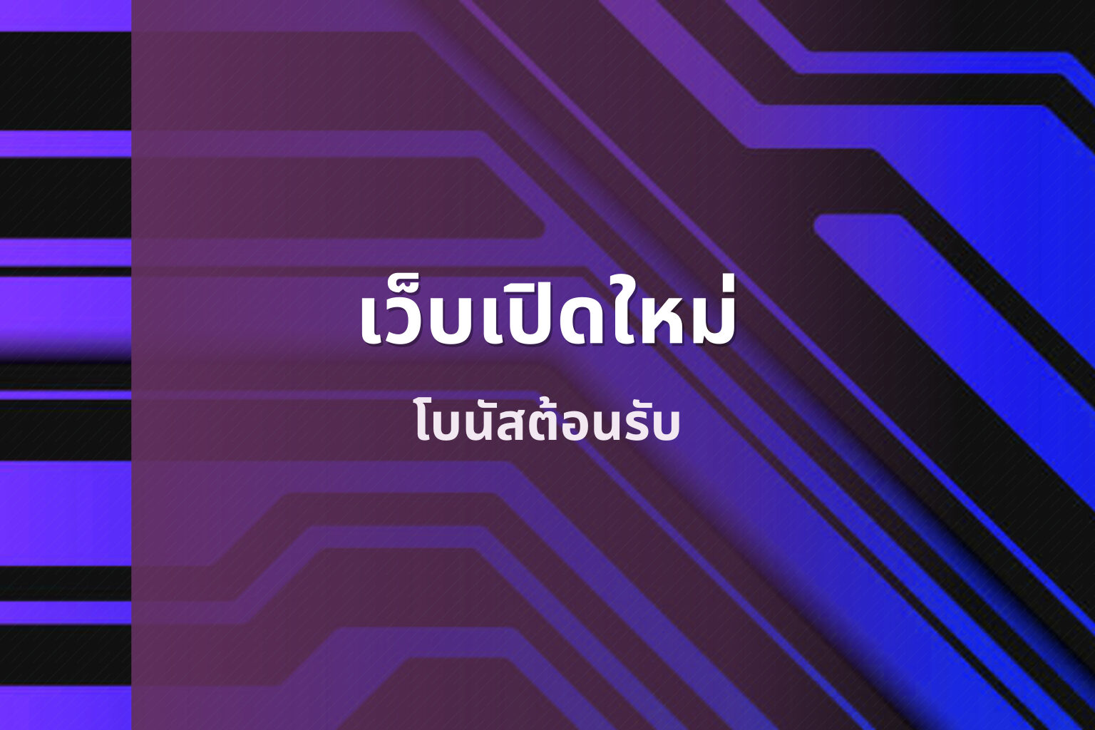 เว็บเปิดใหม่ โบนัสต้อนรับ
