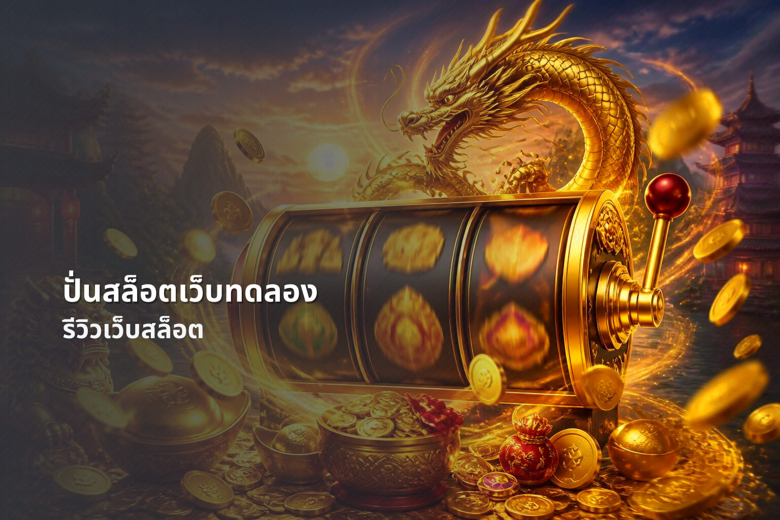 ปั่นสล็อตเว็บทดลอง รีวิวเว็บสล็อต
