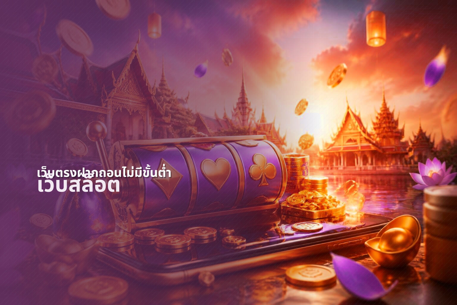 เว็บตรงฝากถอนไม่มีขั้นต่ํา เว็บสล็อต