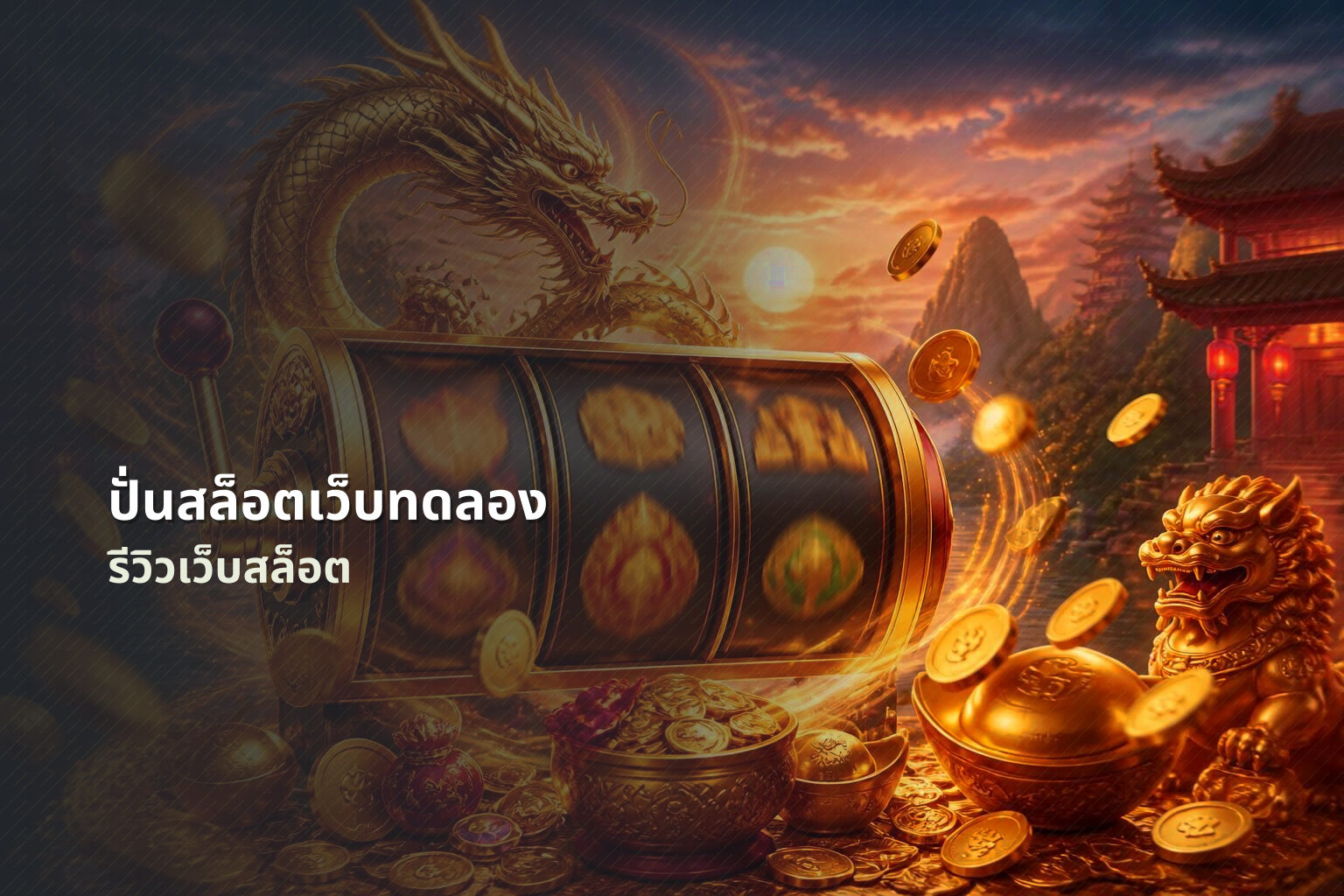 ปั่นสล็อตเว็บทดลอง - slot game trial
