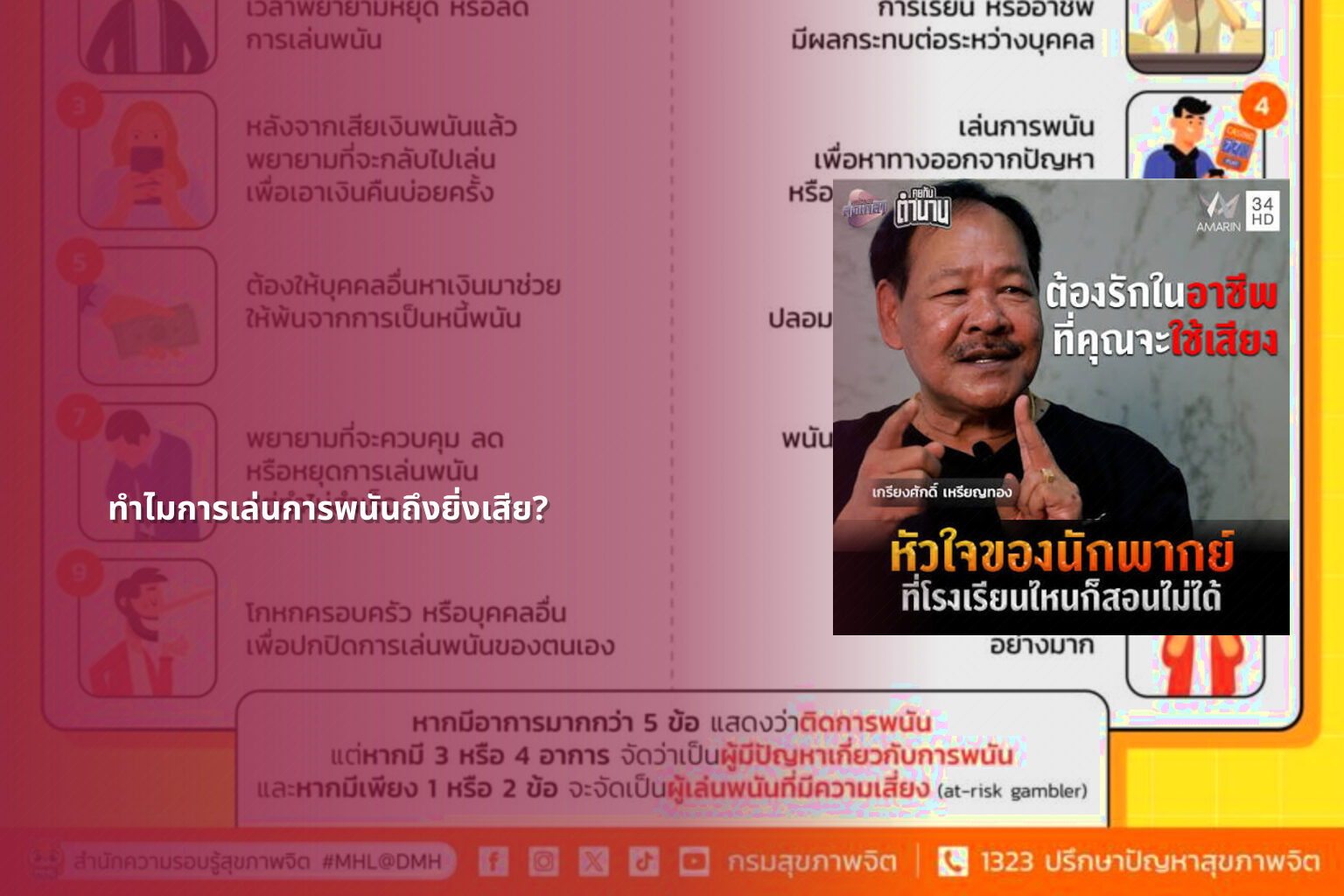 ทําไมการเล่นการพนันถึงยิ่งเสีย? - การพนัน