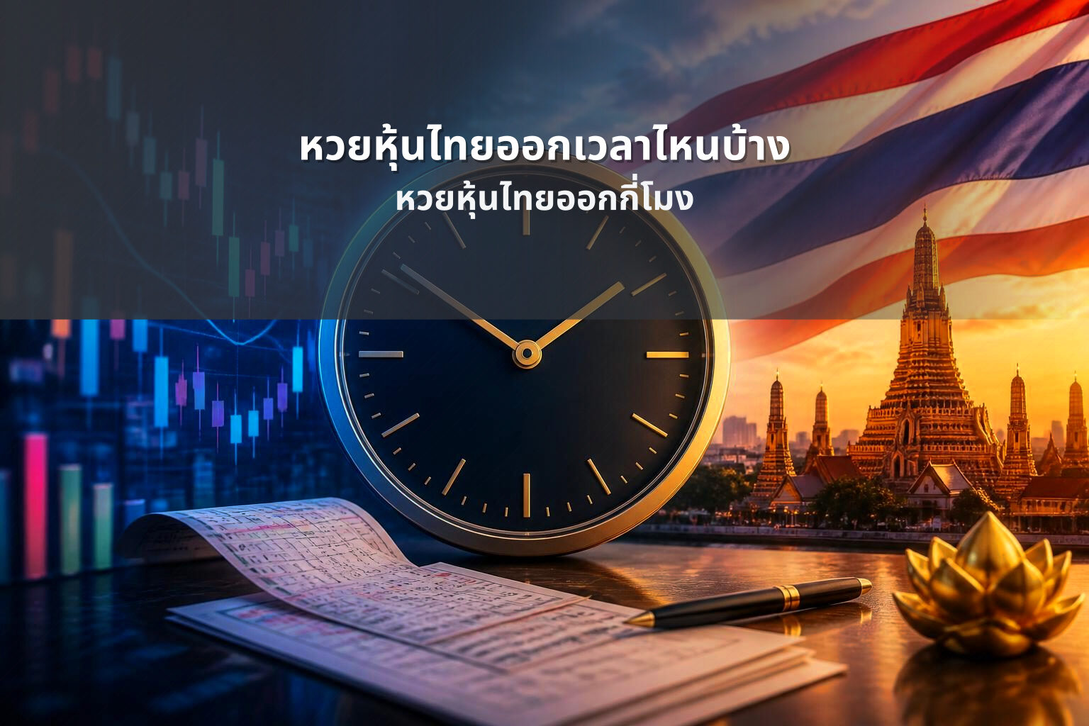 หวยหุ้นไทยออกเวลาไหนบ้าง หวยหุ้นไทยออกกี่โมง