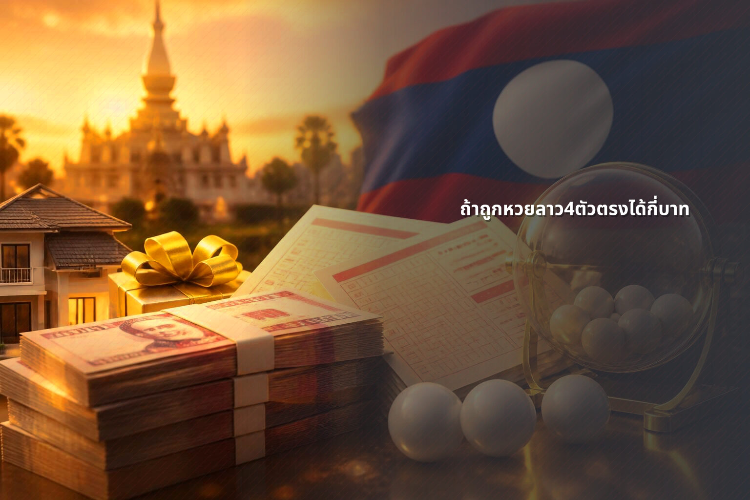 ถ้าถูกหวยลาว4ตัวตรงได้กี่บาท - lottery winnings