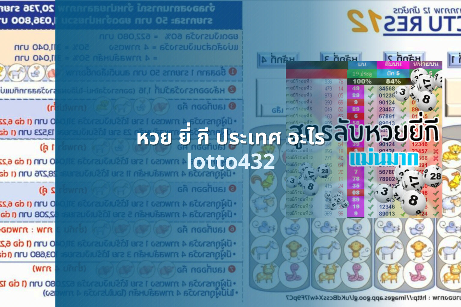 หวย ยี่ กี ประเทศ อะไร - lottery origins