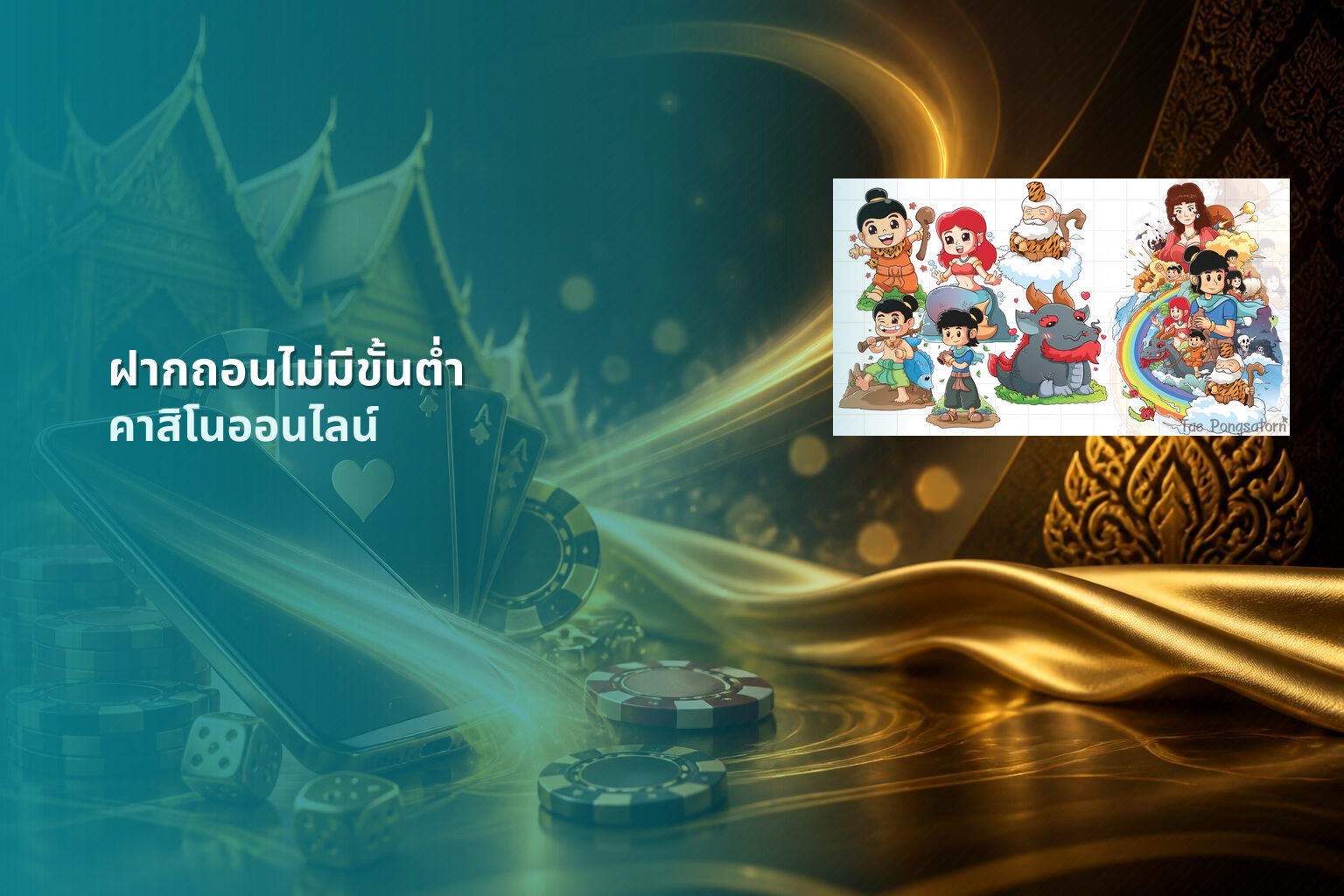 ฝากถอนไม่มีขั้นต่ํา คาสิโนออนไลน์