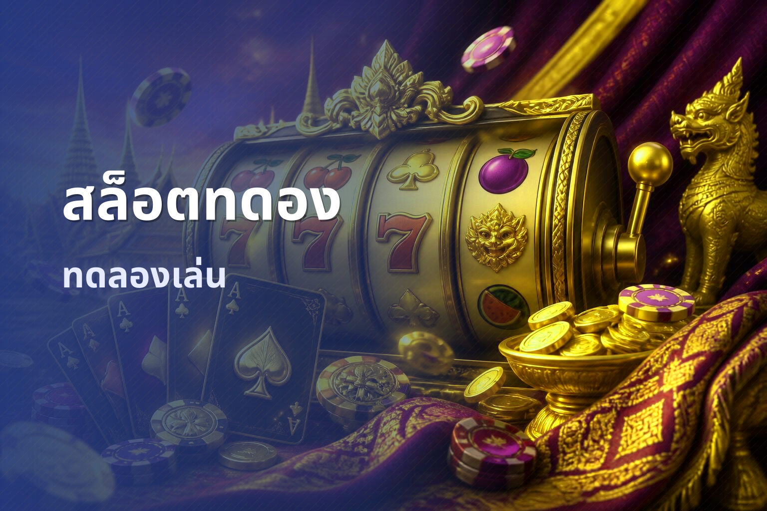 สล็อตทดอง ทดลองเล่น