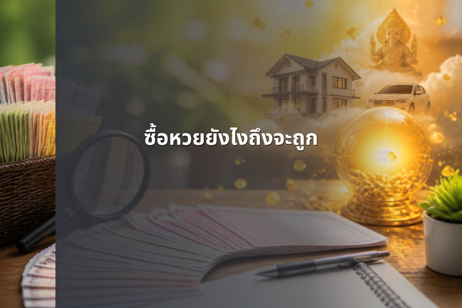 ซื้อหวยยังไงถึงจะถูก - how to win the lottery