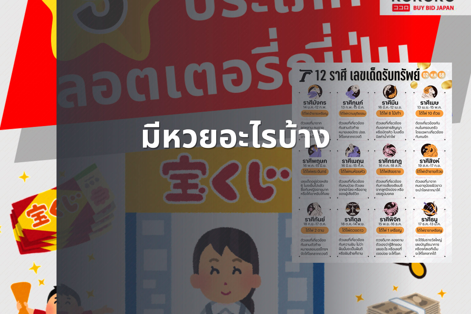 มีหวยอะไรบ้าง - หวย