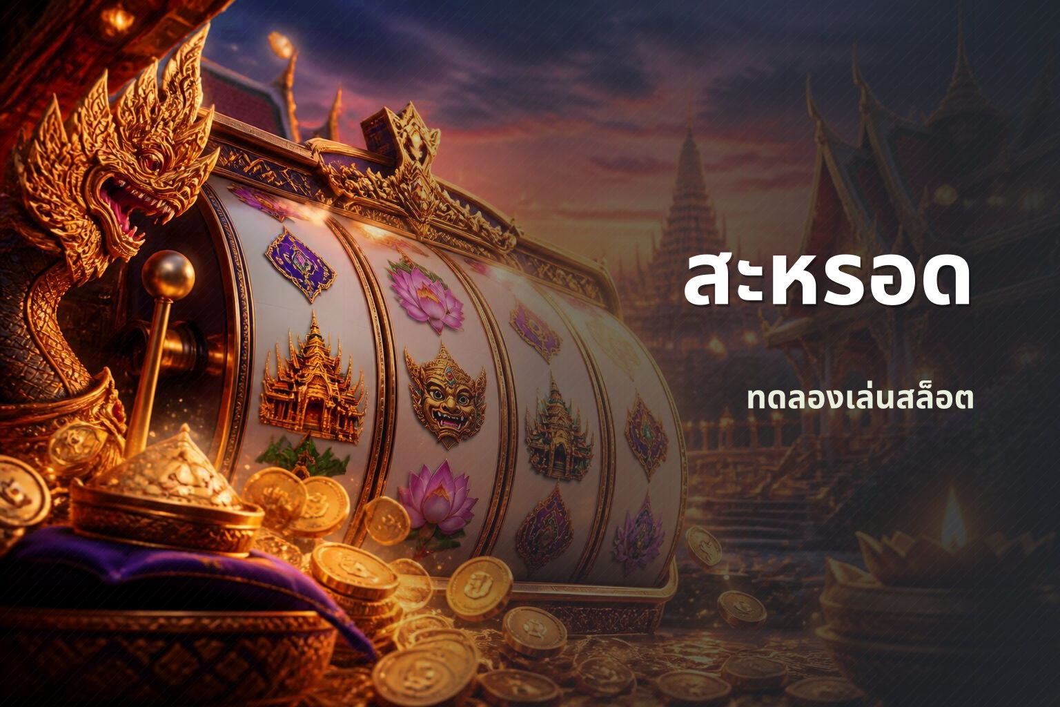 สะหรอด ทดลองเล่นสล็อต