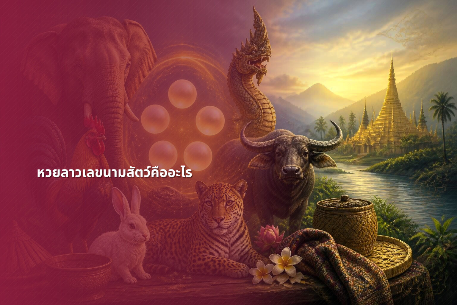 หวยลาวเลขนามสัตว์คืออะไร - lottery number meanings