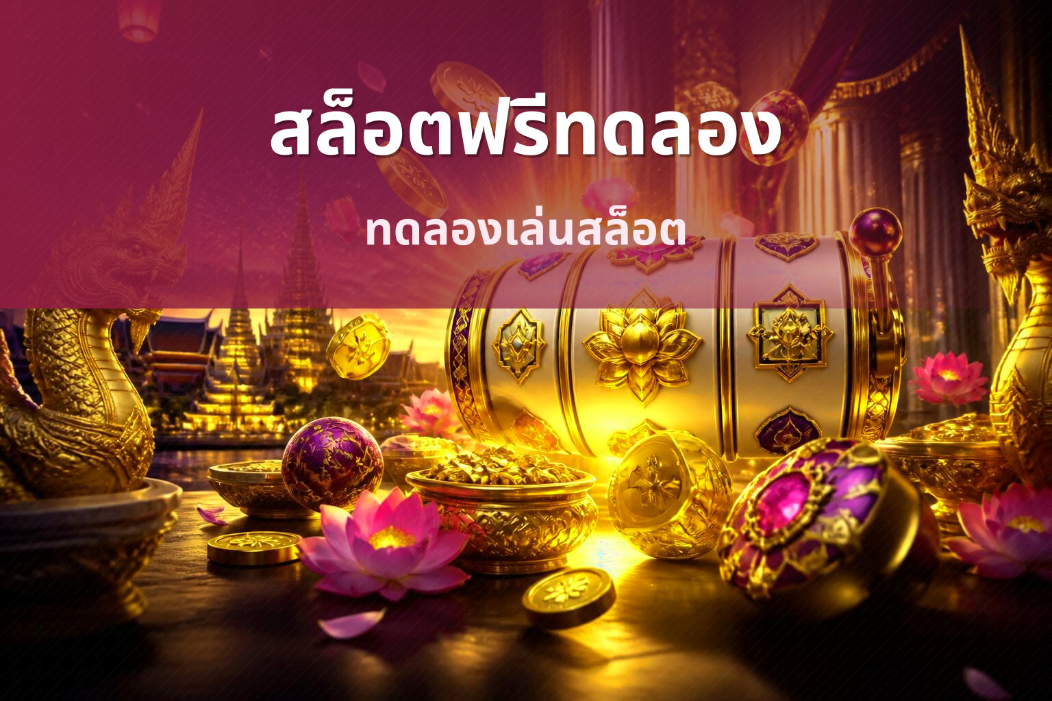 สล็อตฟรีทดลอง - slot games